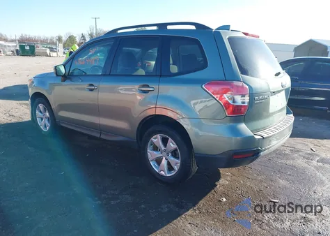 2016 Subaru Forester 2.5I Premium from USA, damaged, VIN JF2SJADC0GH518333